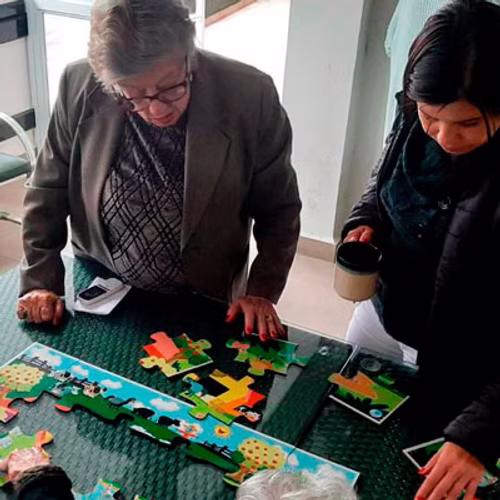 Convivência no Jardim do Residencial Veneza